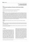 Research paper thumbnail of The democratic legitimacy of secession and the demos problem