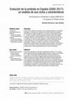 Research paper thumbnail of Evolución de la protesta en España (2000-2017): un análisis de sus ciclos y características