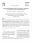 Research paper thumbnail of Oxidative stress influences cholesterol efflux in THP-1 macrophages: Role of ATP-binding cassette A1 and nuclear factors☆