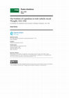 Research paper thumbnail of The Problem of Capitalism in Irish Catholic Social Thought, 1922-1950. Études Irlandaises, Vol. 46, No.2 (2021)