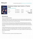 Research paper thumbnail of Developing intelligent agent systems: a practical guide