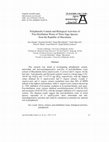 Research paper thumbnail of Polyphenolic Content and Biological Activities of Post-Distillation Waste of Three Sage Species from the Republic of Macedonia