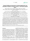 Research paper thumbnail of Chemical Profiling and Assessment of Antineurodegenerative and Antioxidant Properties of Veronica teucrium L. and Veronica jacquinii Baumg