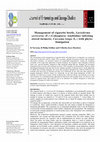 Research paper thumbnail of Management of cigarette beetle, Lasioderma serricorne (F.) (Coleoptera: Anobiidae) infesting stored turmeric, Curcuma longa (L.) with phyto-fumigation