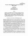 Research paper thumbnail of Towards a Methodological View on (Computer-Assisted) Music Analysis