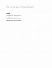 Research paper thumbnail of Trends in education excellence gaps: a 12-year international perspective via the multilevel model for change