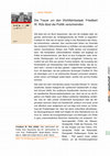 Research paper thumbnail of Rezension von Friedbert Rüb: Das Jahrhundert der Politik, 2020