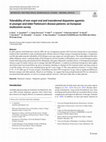 Research paper thumbnail of Tolerability of non-ergot oral and transdermal dopamine agonists in younger and older Parkinson’s disease patients: an European multicentre survey