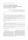 Research paper thumbnail of Havay-Givry (Hainaut, Belgique) : Un fossé circulaire de l’âge du Bronze moyen au lieu-dit Champ de la Bruyère