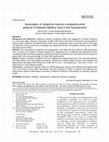 Research paper thumbnail of Association of subjective memory complaints amid patients of Diabetes Mellitus Type II and Hypertension