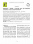 Research paper thumbnail of Standardization of release rate of Trichogramma chilonis (Ishii) in bio-intensive management of Chilo partellus (Swinhoe) in fodder maize