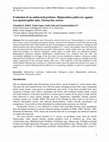 Research paper thumbnail of Evaluation of an anthocorid predator, Blaptostethus pallescens against two-spotted spider mite, Tetranychus urticae