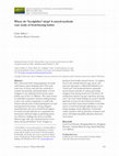 Research paper thumbnail of Where Do ‘Localphiles’ Shop?: A Mixed-Methods Case Study of Food-Buying Habits