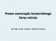 Research paper thumbnail of Prawo samorządu terytorialnego. Zarys ustroju Konspekt wykładu (2020/2021)