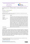 Research paper thumbnail of E-learning experience: Modeling students' e-learning interactions using log data