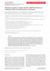 Research paper thumbnail of Mutational signature analysis identifies MUTYH deficiency in colorectal cancers and adrenocortical carcinomas