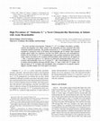 Research paper thumbnail of High Prevalence of “Simkania Z,” a Novel Chlamydia‐like Bacterium, in Infants with Acute Bronchiolitis