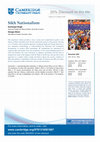 Research paper thumbnail of Sikh Nationalism