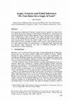 Research paper thumbnail of Logic, Context and Valid Inference Or: Can there be a Logic of Law?