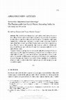 Research paper thumbnail of SHOULD THE ABSENTEES HAVE STANDING? THE FUNDAMENTALS THAT JUSTIFY NATURE ACCESSING JUSTICE IN GERMANY AND ECUADOR