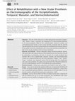 Research paper thumbnail of Effect of Rehabilitation with a New Ocular Prosthesis on Electromyography of the Occipitofrontalis, Temporal, Masseter, and Sternocleidomastoid