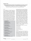 Research paper thumbnail of Antimicrobial resistance pattern of uropathogenicEsch.coli -A three year retrospective study