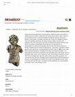 Research paper thumbnail of Artifact -Statuette of an Auriga (Charioteer)