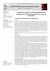 Research paper thumbnail of Comparative study of economics of mulberry silk production in North Western and Western Zones of Tamil Nadu