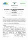 Research paper thumbnail of Soils Inventory of Cluj Napoca as Background Study for Different Use