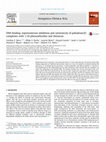 Research paper thumbnail of DNA binding, topoisomerase inhibition and cytotoxicity of palladium(II) complexes with 1,10-phenanthroline and thioureas