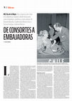 Research paper thumbnail of "De consortes a embajadoras". Edición impresa