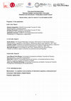 Research paper thumbnail of 2018. Coloquio Internacional: “Republicanismo, Nacionalismo, Populismo. Perspectivas Históricas y Problemas Conceptuales”