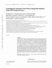 Research paper thumbnail of Cosmological Constraints From Weak Lensing Peak Statistics With CFHT Stripe 82 Survey