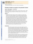 Research paper thumbnail of Energetics of double-ion occupancy in the gramicidin A channel