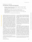 Research paper thumbnail of Perspectives on: Ion selectivity: Ion selectivity in channels and transporters