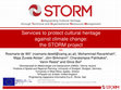 Research paper thumbnail of Services to protect cultural heritage against climate change: the STORM project