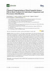 Research paper thumbnail of Chemical Fingerprinting of Wood Sampled along a Pith-to-Bark Gradient for Individual Comparison and Provenance Identification