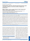 Research paper thumbnail of Distinguishing wild from cultivated agarwood ( Aquilaria spp.) using direct analysis in real time and time of-flight mass spectrometry