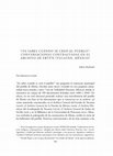 Research paper thumbnail of “¿Ya sabes cuándo se creó el pueblo?” Conversaciones contrastadas en el archivo de Ebtún (Yucatán, México).