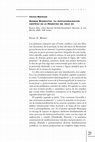 Research paper thumbnail of RESEÑA: Germán Burmeister. La institucionalización científica en la Argentina del siglo XIX, por Cristina Mantegari, Buenos Aires: Jorge Baudino Editores/Universidad Nacional de San Martín, 2003