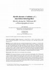 Research paper thumbnail of Myrtilis durante o I milénio a. C.: uma leitura historiográfica * Myrtilis during the I Millenium BC: a Historiographical review