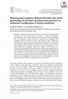 Research paper thumbnail of Shaming interrogatives: Admonishments, the social psychology of emotion, and discursive practices of behaviour modification in family mealtimes