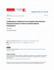 Research paper thumbnail of L'Indépendance Judiciaire et la Cour Suprême: Reconstruction Historique Douteuse et Théorie Constitutionnelle de Complaisance