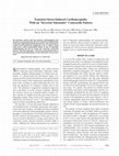 Research paper thumbnail of Transient Stress-Induced Cardiomyopathy With an “Inverted Takotsubo” Contractile Pattern