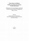 Research paper thumbnail of From source to history. Studies on Ancient Near Eastern Worlds and Beyond Dedicated to Giovanni Battista Lanfranchi on the Occasion of His 65th Birthday on June 23, 2014