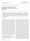 Research paper thumbnail of Nocturnal Oviposition Behavior of Necrophagous Dipterans in Kelantan, Malaysia