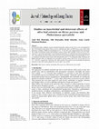 Research paper thumbnail of Studies on insecticidal and deterrent effects of olive leaf extracts on Myzus persicae and Phthorimaea operculella