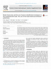 Research paper thumbnail of Border biosecurity and the use of species identification techniques in the ornamental fish trade: The case of the South American freshwater pufferfishes