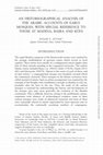 Research paper thumbnail of An Historiographical Analysis of the Arabic Accounts of Early Mosques: With Special Reference to Those at Madina, Baṣra and Kūfa