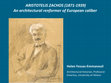 Research paper thumbnail of ARISTOTELIS ZACHOS (1871-1939).  An architectural reformer of European caliber